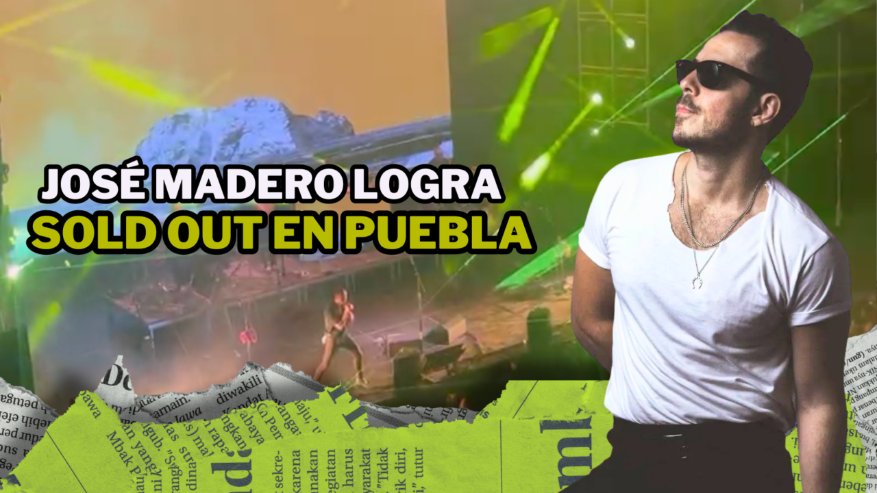 José Madero arrasa en Puebla: Hace SOLD OUT con su gira 'Sarajevo'