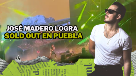 José Madero arrasa en Puebla: Hace SOLD OUT con su gira 'Sarajevo'