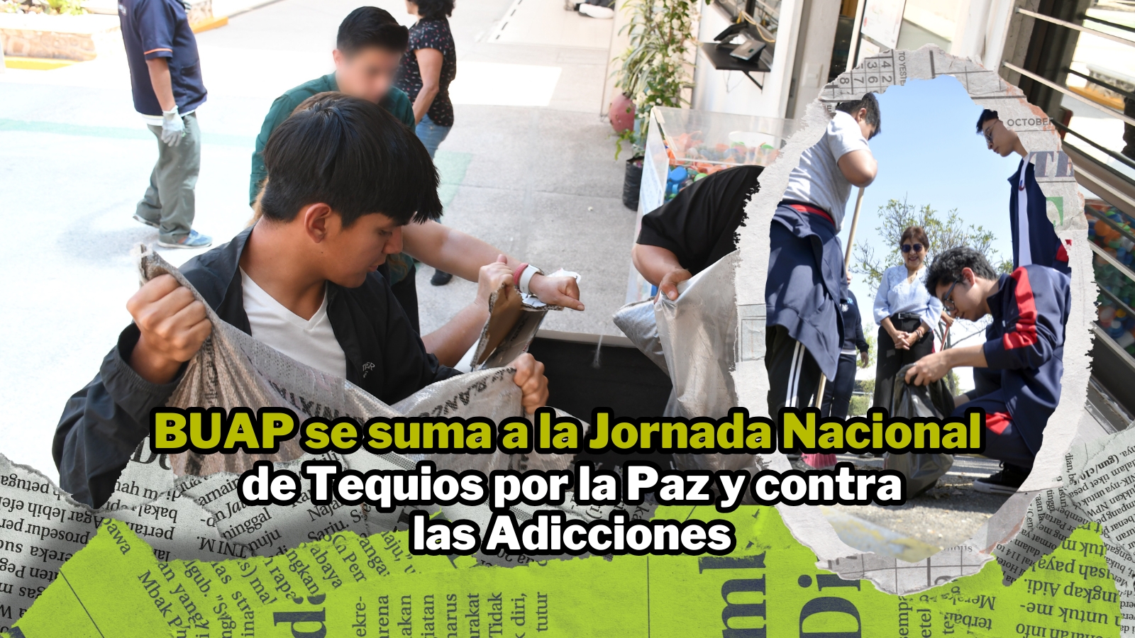 La BUAP se une a los Tequios por la Paz y contra las Adicciones - Ni ...