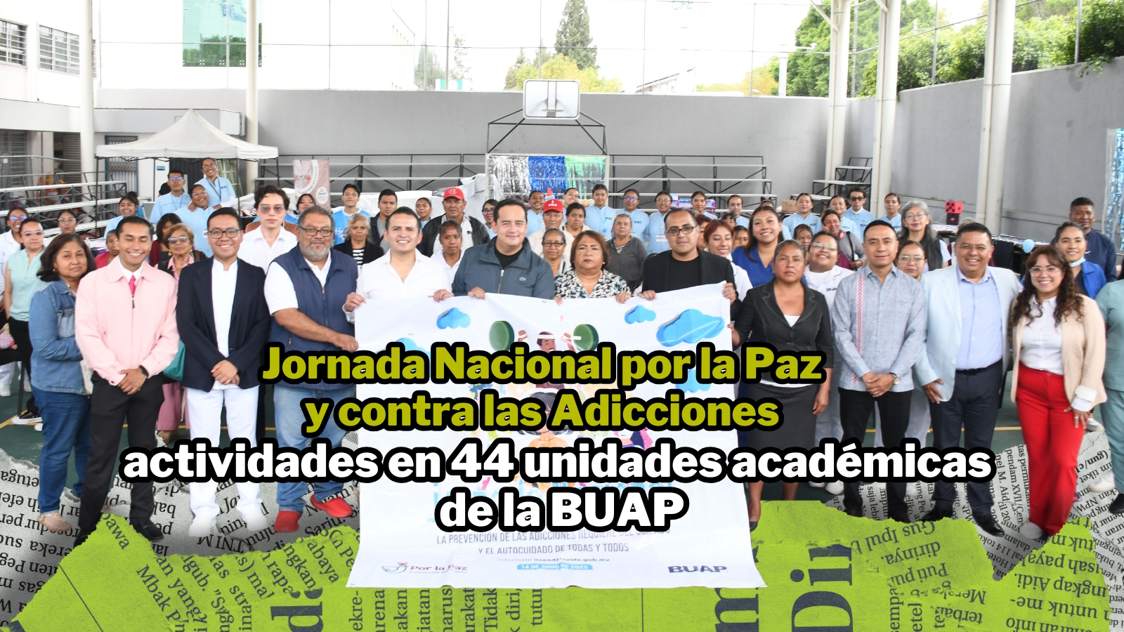 BUAP se une a la Jornada Nacional por la Paz y contra las Adicciones ...